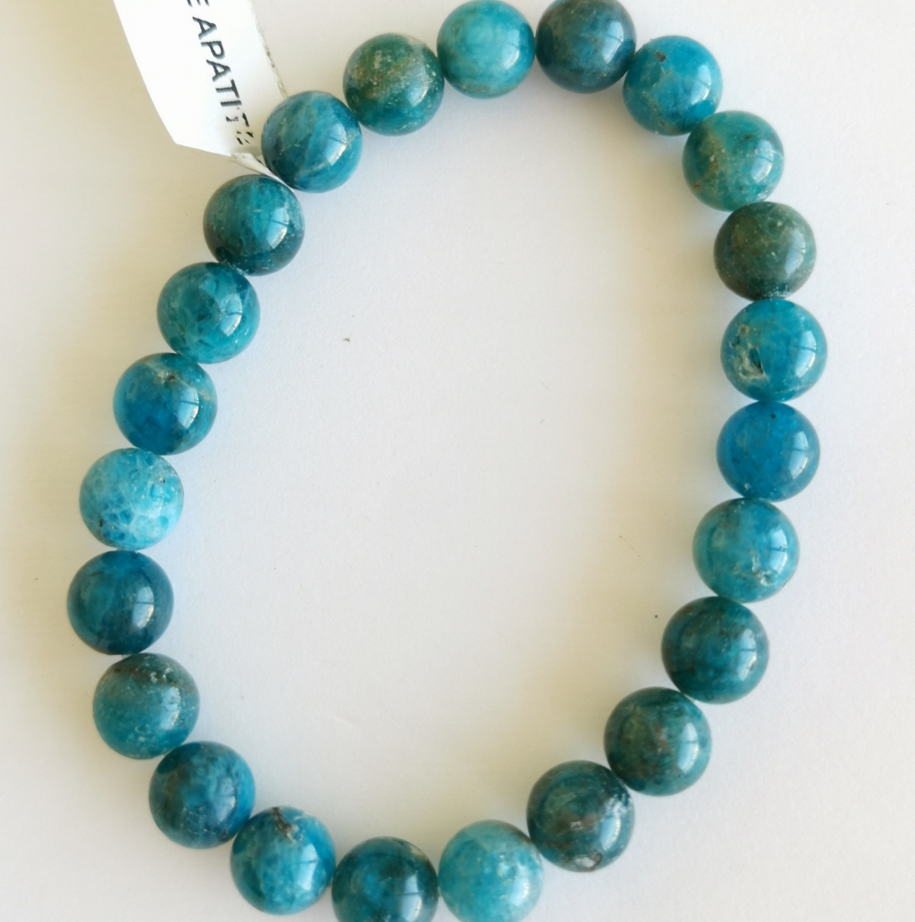 Apatite Bracelet 8mm Beads